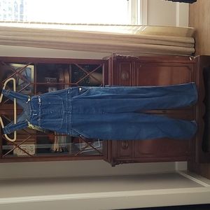 Lee relaxed denim overalls